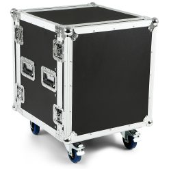 New ???? Eurolite Eurolite 12U 19" Rack Mount Amp Case W/Casters 12U ????