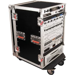 New 👏 Gator Gator G-Tour Rack Road Case With Casters 16 Space 😉