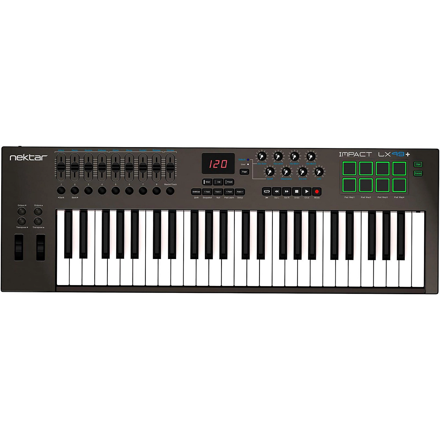 Nektar Impact LX49+ Cheapest ???? Nektar Nektar Impact LX49+ ???? -Rocktron shop J42596000000000 00 1400x1400 1