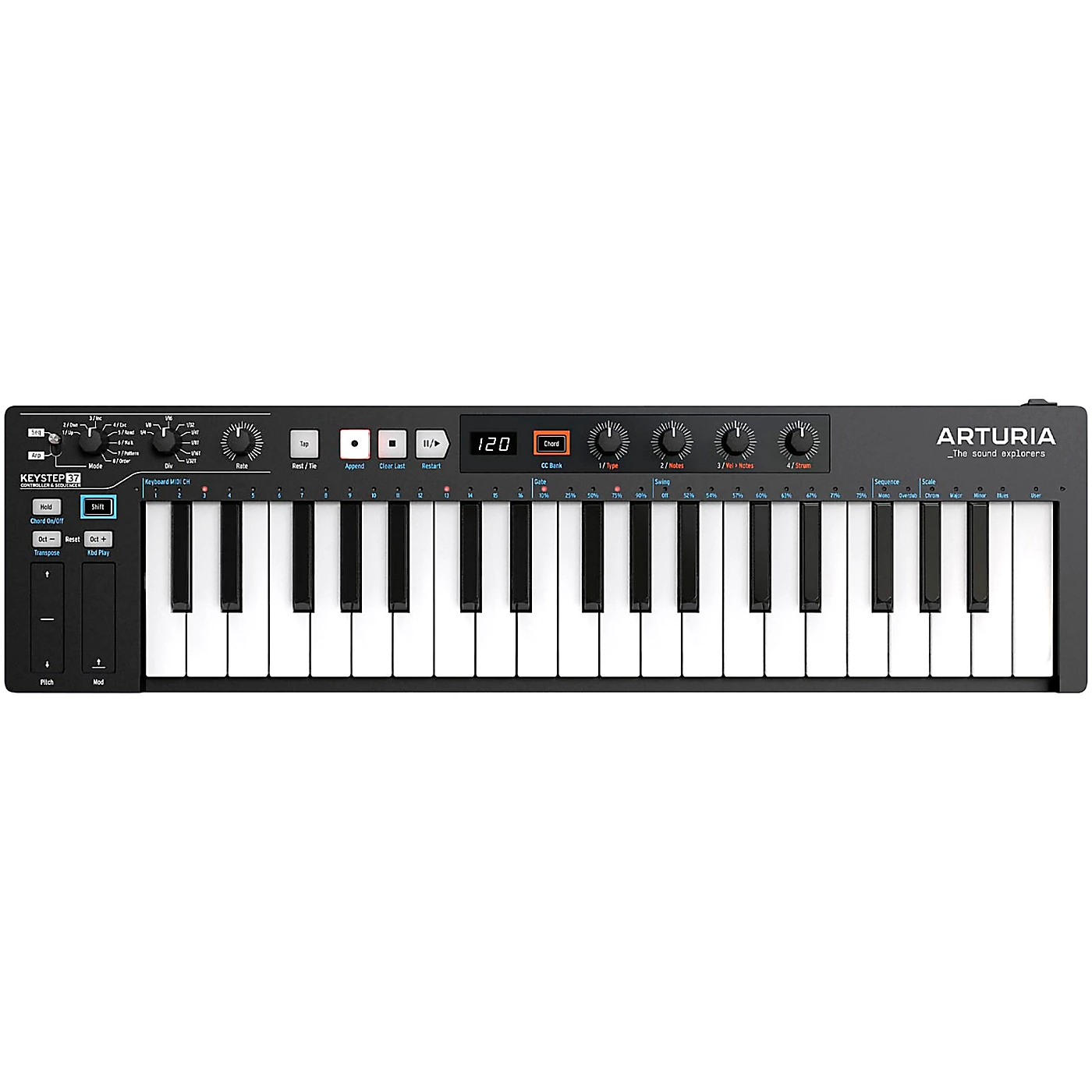 Arturia KeyStep 37 Controller and Sequencer Black Brand new ⭐ Arturia Arturia KeyStep 37 Controller And Sequencer Black ???? -Rocktron shop L82085000000000 00 1400x1400 1